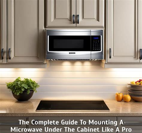 under cabinet microwave mounting brackets|microwaves that mount under cabinet.